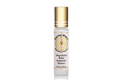 The migraine roll-on that lives in your bag.