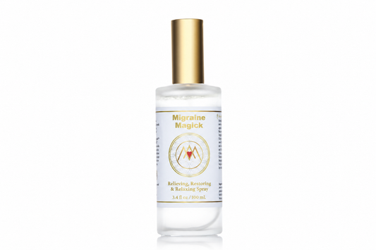Migraine Magick® Elixir 3.4 fl oz gold-cap clear bottle